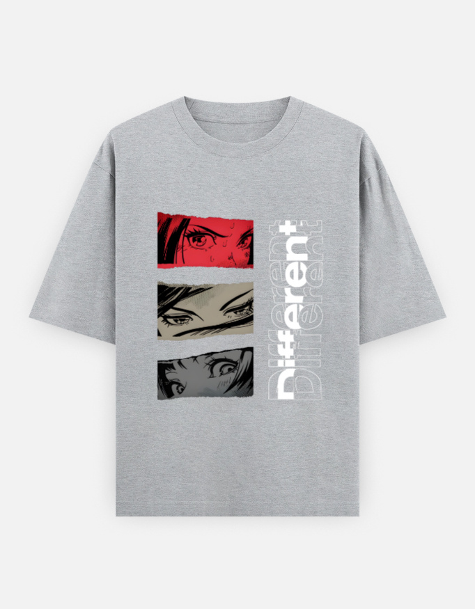img_2e0171ce72fe70.jpg Different Anime Oversized T-Shirt - Image 3