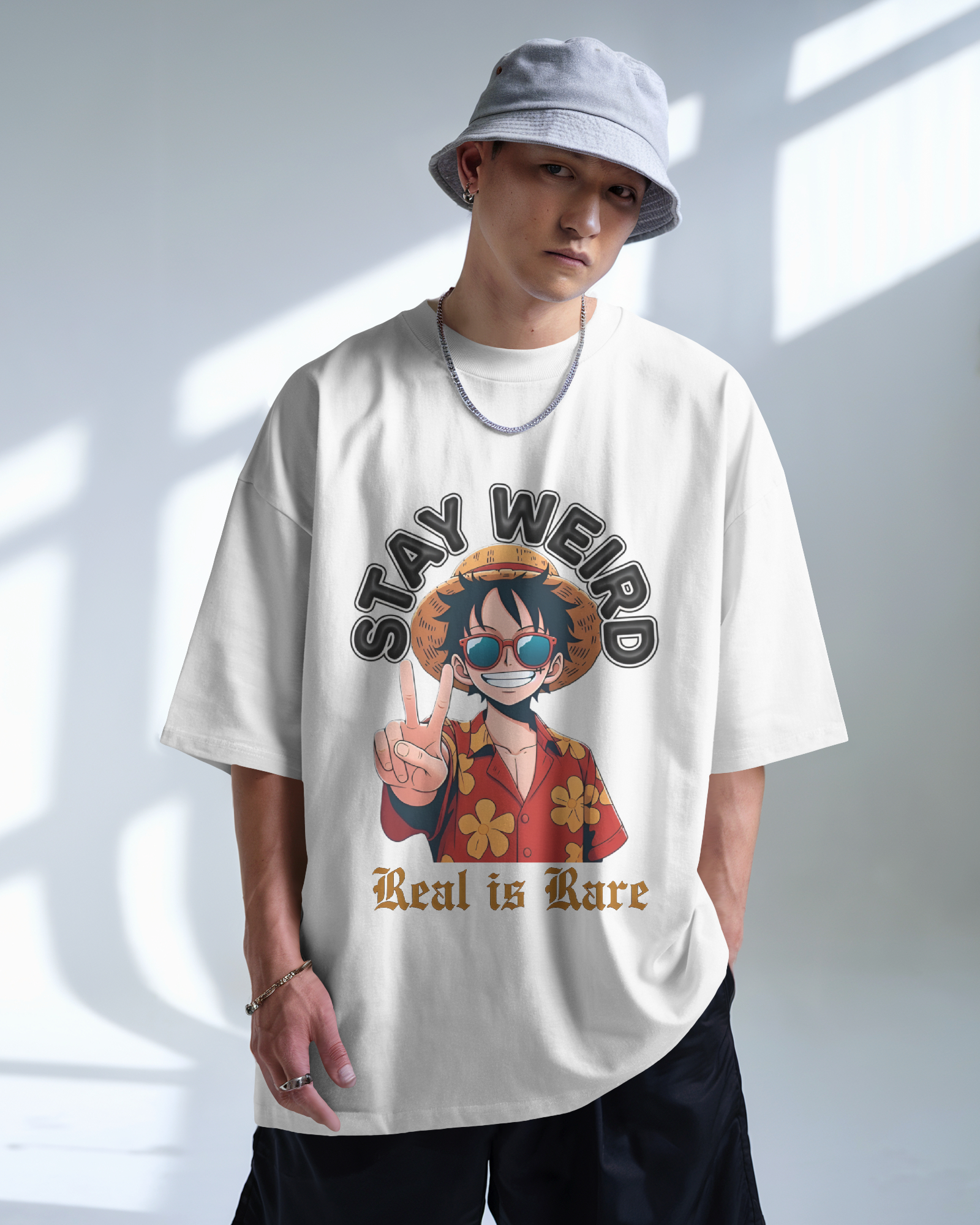 luffy LUFFY Oversized Classic T-Shirt